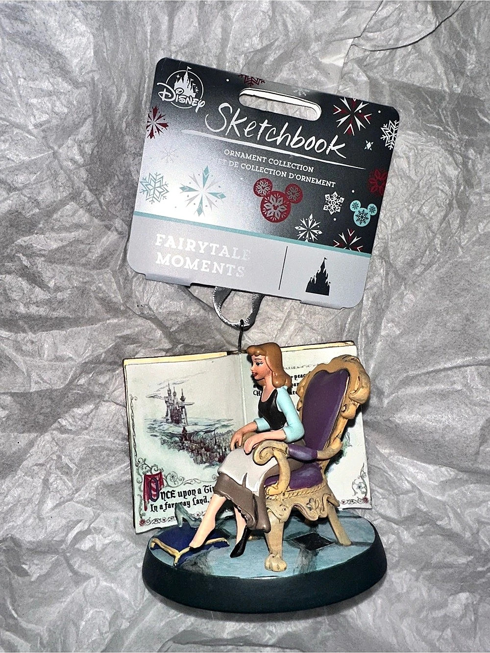 Disney Sketchbook Cinderella Ornament